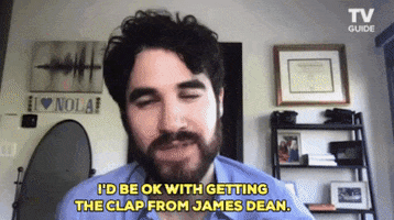 Darren Criss Hollywood GIF by TV Guide