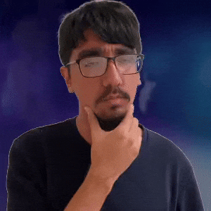 Thinking, shrug