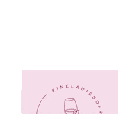fineladiesofwine flow fineladiesofwine Sticker