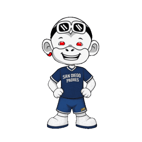San Diego Padres Sticker by Zhot