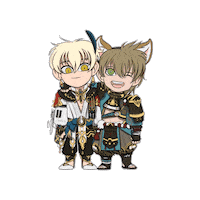 Chibiscollab Sticker