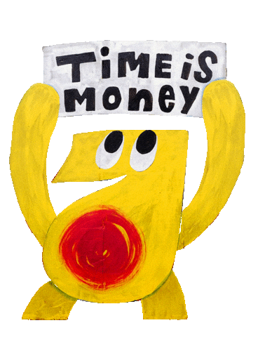 Money Talks Art Sticker by Bas Kosters