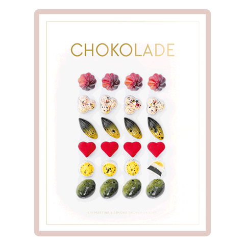 Chokolade Bage Sticker by Liv&Simone