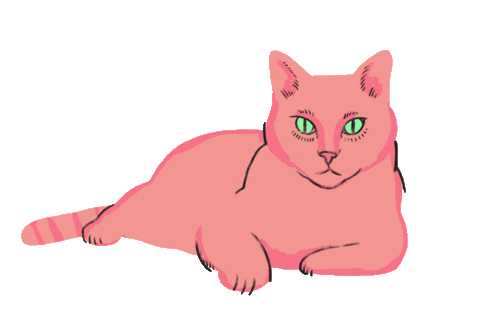 drawpeterdraw giphyupload cat space vibes Sticker