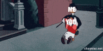 excuse me whatever GIF