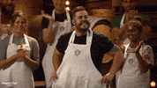 Masterchefau Aaron Apron GIF by MasterChefAU