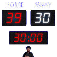30 Away Sticker