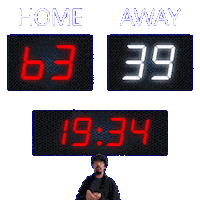 39 Away Sticker