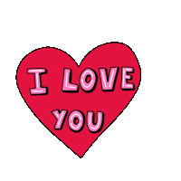 i love you Sticker