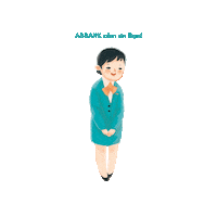 Teller Thank You Sticker by ABBANK