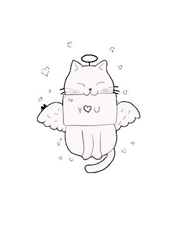 Cat Love Sticker