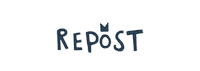 Repost Mero Sticker by Meroware