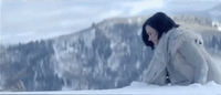 demilovato snow winter demi lovato cold GIF