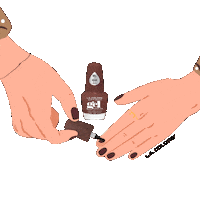 Coffee Bean Mocha Sticker by L.A. COLORS Cosmetics