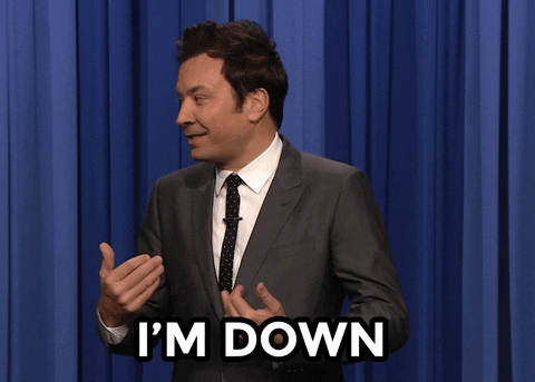 Im Down GIF by The Tonight Show Starring Jimmy Fallon