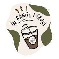 Sanitycoffeebar coffee singapore latte espresso Sticker