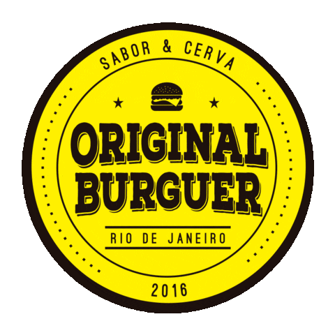 originalburguer ilha do governador original burguer original burguer rio original ilha Sticker
