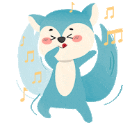 Happy Song Sticker by Kurumi Indonesia