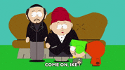 kyle broflovski GIF by South Park 