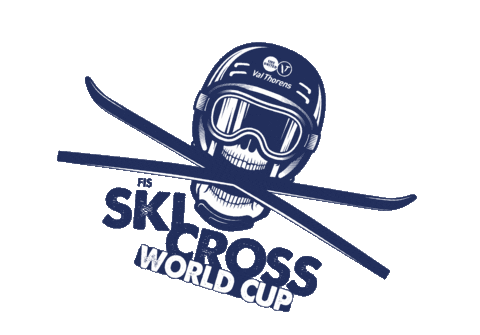 Skicross Sticker by Val Thorens