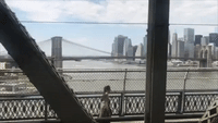 Subway Stranded on Manhattan Bridge Provides Gorgeous View of the City