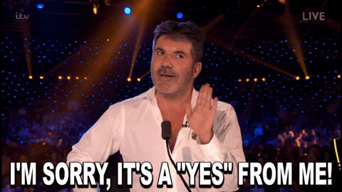 X Factor Yes GIF
