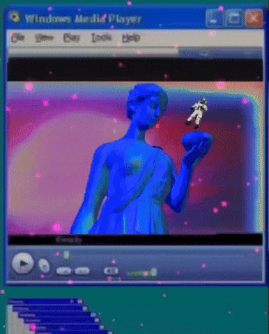 metatryps retro 90s 80s vaporwave GIF
