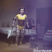 Beauty And The Beast Horror GIF