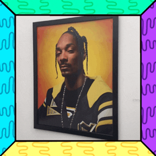 Frieze Art Fair Snoop Dogg Portrait GIF by Frieze