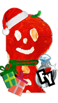 Merry Christmas Biscuit Sticker by KaoruHironaka