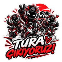 Günaydın Bmk Sticker by İSTANBUL MOTOSİKLET KULÜBÜ