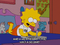 talking lisa simpson GIF