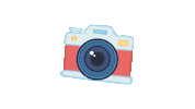 Camera Sticker by Allie the Ellie