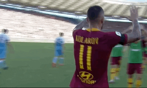 happy best friends GIF by AS Roma