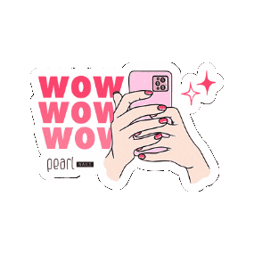 Nail Wow Sticker by Pearl Nails