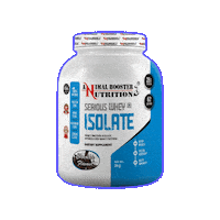 Isolate Whey Protein Sticker by animal booster nutrition.