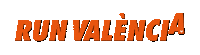 VCR run running valencia correr Sticker
