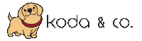 kodaandcoph dog puppy pets woof Sticker