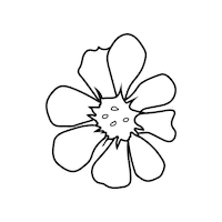 Flower Plant Sticker