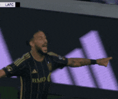 Happy Denis Bouanga GIF by Major League Soccer