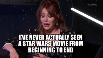 Never seen Star Wars