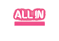 Allin Sticker by AnitaHerbert