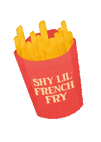 Fries Sticker