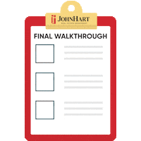 Final Walkthrough Sticker by JohnHart Real Estate