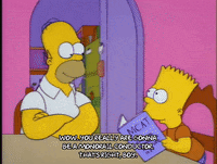 pleased homer simpson GIF