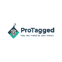 Stress Free Air Travel Sticker by ProTagged