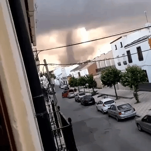 Tornado Touches Down in Southern Spanish Town