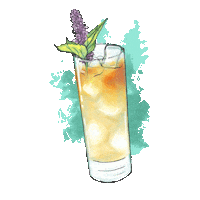 Happy Hour Party Sticker by Avallen Spirits