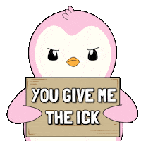 Mad Pink Sticker by Pudgy Penguins