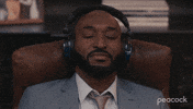 Bel Air Headphones GIF by PeacockTV